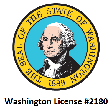 seal of washington lic number